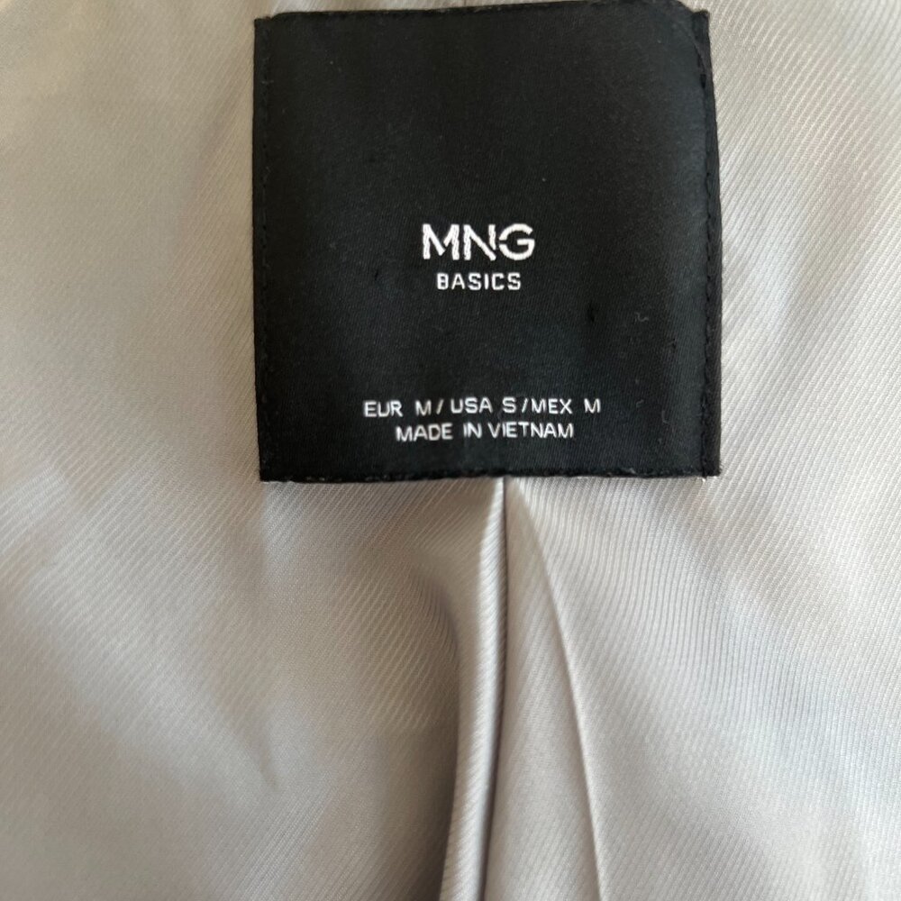 Mango Long Lapel Double Breasted Coat - Picture 6 of 6